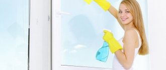 How should you wash windows to prevent them from sweating?