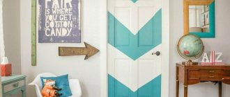 DIY old door decor: 12 beautiful ideas