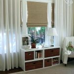 Photo No. 11: how to create an original interior design with bamboo curtains