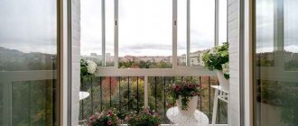 Французское окно вместо балконного блока в квартире