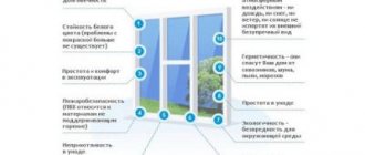 Characteristics of plastic windows