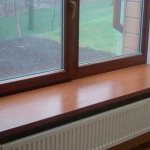 How to properly install a window sill on plastic windows with your own hands