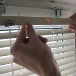 How to remove blinds from a window for washing without breaking the fasteners