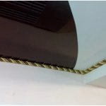 How to insert a decorative insert (plug) into a suspended ceiling