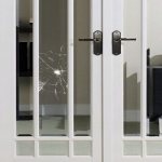 How to replace glass in an interior door