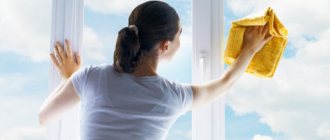 картинка женщина моет окно