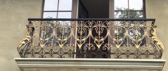 wrought iron balcony