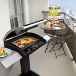 Is it possible to grill on the balcony?