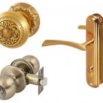A selection of locks for wooden doors