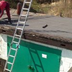 Garage roof repair