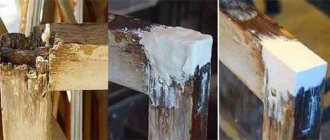 Шпаклевка дефектов деревянного окна