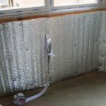 Balcony insulation with penofol