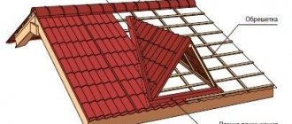 Option for placing dormer windows on a pitched roof.